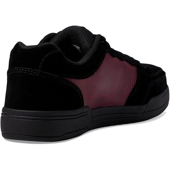 Volcom Hybrid SD VM30353F Women's 7.5 Black Plum Leather Comp Toe Shoes ZPO3048 - Picture 4 of 12